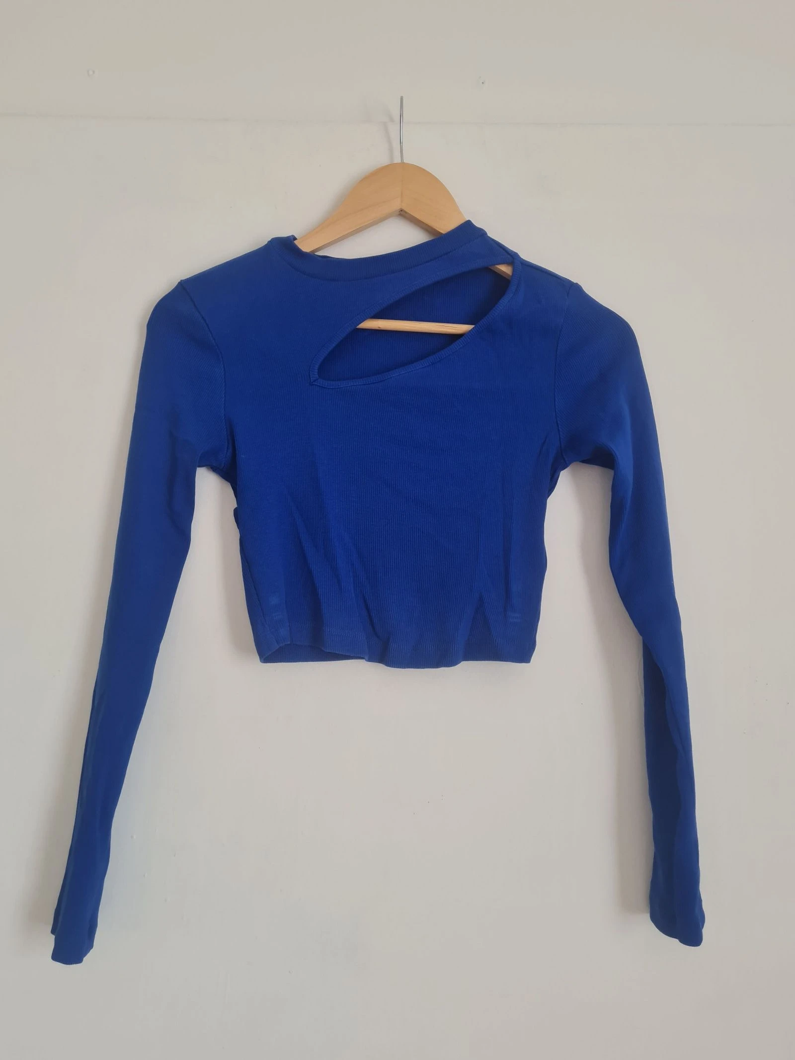 Top court bleu électrique 🌺 Pigalle taille XS
